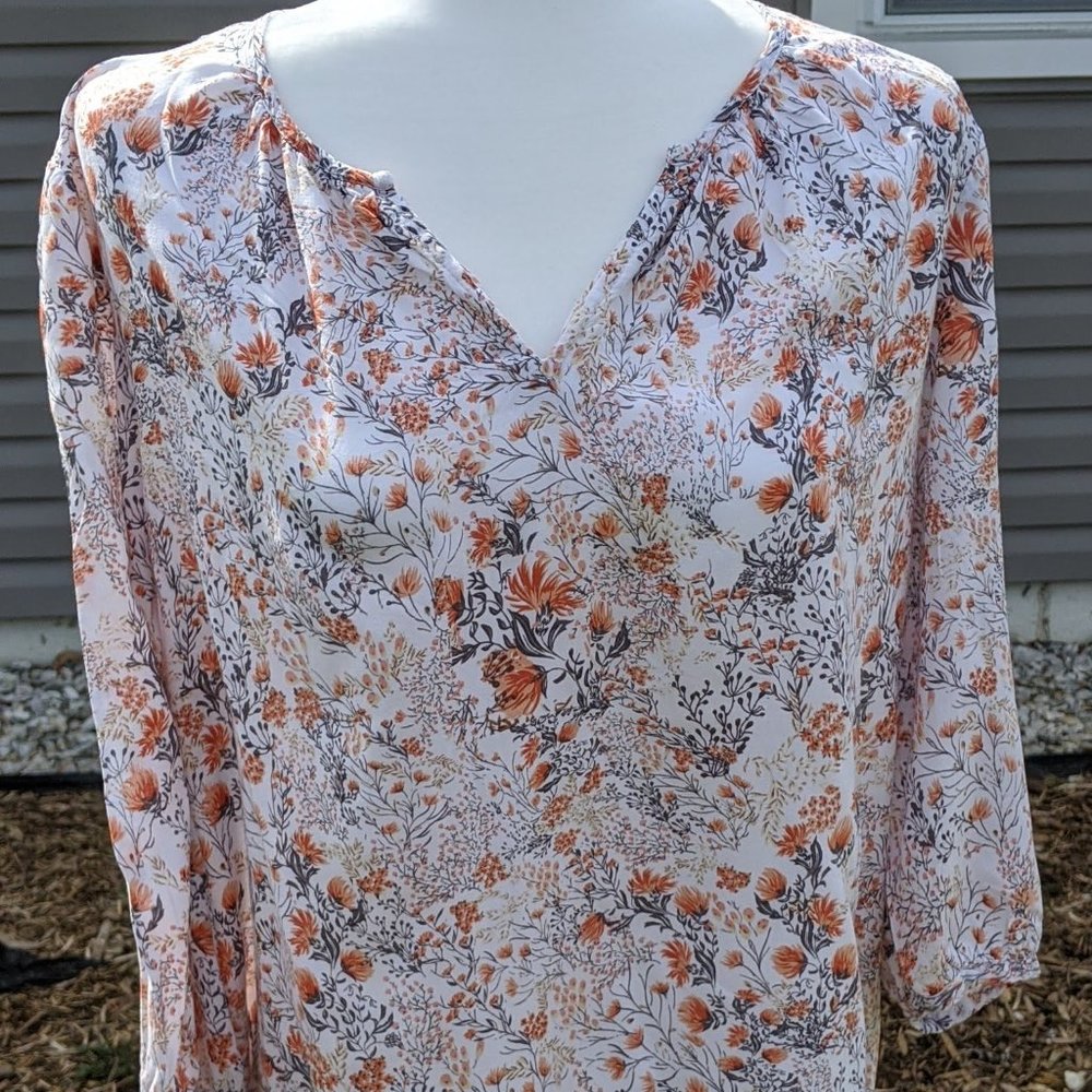 Botanical 3/4 Sleeve Blouse